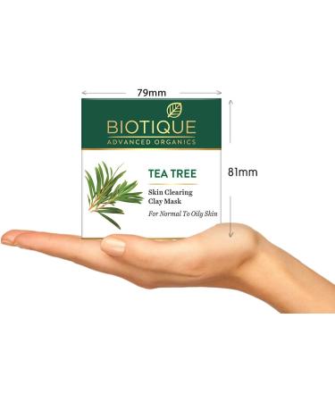  Biotique Cleansing mask for tea tree skin. - Buy Online on GoSupps.com