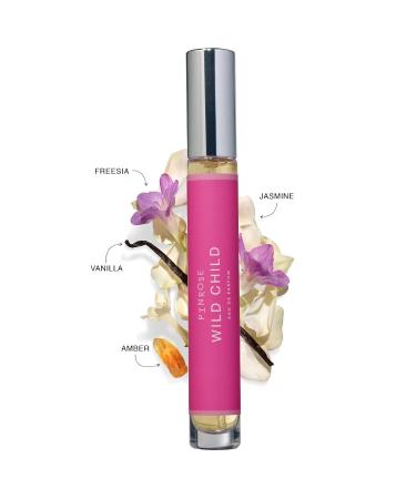 PINROSE Perfumes Wild Child - Eau de Parfum Travel Spray for Women - Clean Vegan Cruelty-free and Hypoallergenic Scent with Essential Oils - Notes of Tiare Flower Jasmine Vanilla and Bergamot - Buy Online on GoSupps.com