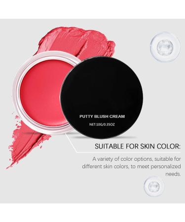 03 F 2 pieces blush cream natural blusher makeup smooth lightweight cheek blush multitonal powder blush facial blush multifunctional tinted blush for eye shadow blush 03 F - Buy Online on GoSupps.com