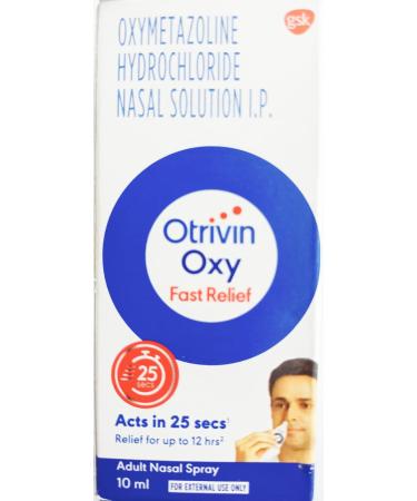 Exportmart Otrivin Oxt Fast Relief Adult Nasal Sprey for Blocked Nose 10ml (1 x 10ml)