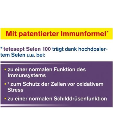 Teteseept Selenium 100 - Vegan Mini Tablets for Thyroid Support Immune Health & Cell Protection | 30 Count - Buy Online on GoSupps.com