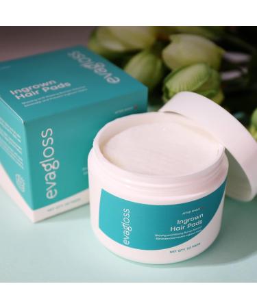 Ingrown Hair Treatment Pads 50 Count - Topical Daily Treatment for Razor Burn, Bumps, After Shave, Waxing - Bikini Bump Blaster, Prevents Ingrown Hairs, Soothes Irritation - Buy Online on GoSupps.com