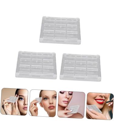 Ipetboom 15 Pcs Eye Shadow Box Blush for Cheeks Loose Powder Containers Lipstick Storage Case Pigment Platen - Buy Online on GoSupps.com
