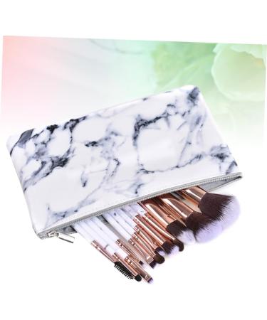 Baluue 12pcs Powder Marble Bristles Nylon Kit Brush Handle Makeup Cosmetics Synthetic - Buy Online on GoSupps.com