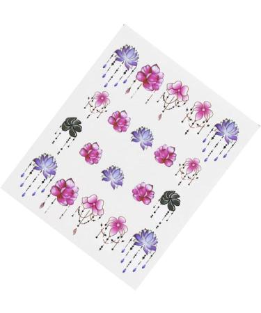 Conijiwadi 24 Sheets/Set Dream Catcher Nail Stickers Flower Tree Feather Nail Art Decals Manicure Nail Art Tips Decoration - Buy Online on GoSupps.com