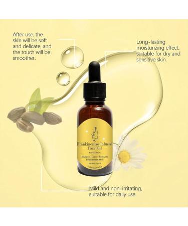 Frankincense Resin Infused Oil for Face Frankincense Oil for Skin Frankincense Essential Oil Organic Black Seed Castor & Jojoba Oil Natural Serum Skin Care (3 Pp - Buy Online on GoSupps.com