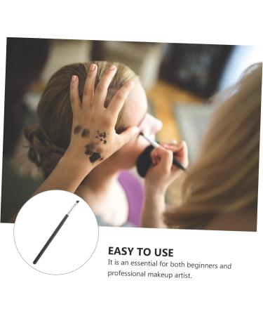 Beavorty 24 pcs Angled eyebrow brush flat concealer brush Makeup Applicator Brush Foundation Brush travel mix 17.5X0.2cmx2pcs Blackx2pcs - Buy Online on GoSupps.com