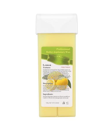 Professional Hair Removal Wax Roller - 100g Lemon Wax for Legs Chest Arms Bikini & More - Easy & Effective Body Hair Removal - Buy Online on GoSupps.com