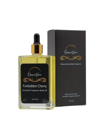 OmniNoir Forbidden Cherry - Parfum Body Oil - 3.4 oz (100ml) Comparison with Lost Cherry Womens Luxury Perfume