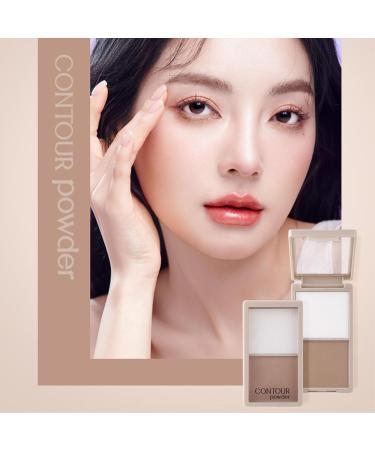 Pressed Powder Bronzer | Delicate Face Bronzer Makeup Contour Palette Lightweight Contouring & Highlighting Makeup Pressed Powder Shimmer Bronzer for Women and Girls Contour Powder Group a - Buy Online on GoSupps.com