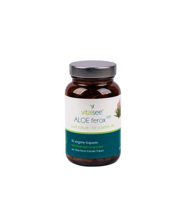 Vitalsee ALOE ferox 300 extract 90 vegan capsules with Aloe ferox extract powder