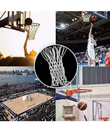 KSh-tt Heavy Duty Basketball Net Replacement-Professional Basketball Net in All Weather for Indoor and Outdoor-Anti Whip Thick Nets Fit Standard 12-Loop Hoop Rims 2021 Basketball net - Buy Online on GoSupps.com