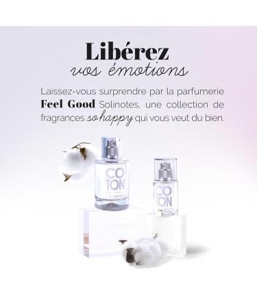 SOLINOTES Cotton Flower Perfume for Women - Eau De Parfum | Delicate Floral and Soothing Scent - Made in France - Vegan - 0.5 fl.oz - Buy Online on GoSupps.com