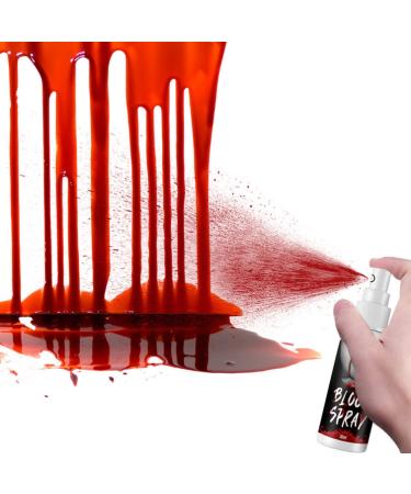 GANAZONO Halloween Party Supplies: 2PCS Fake Blood Spray for Clothes, Face & Eyes - Halloween Makeup Props Kit - Buy Online on GoSupps.com