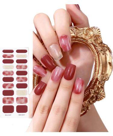 Limtula Professional Gel Nail s Full Wraps for Girls No Waiting Time No Nail Damage UV LED Lamp Required Nail Decoration BSS0251 - Buy Online on GoSupps.com