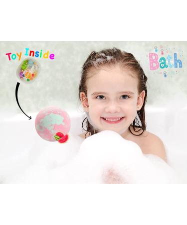 Unicorn Bath Bombs with Surprise Jewelry Inside | Organic Bath Bombs for Kids Girls | Birthday Gift for Girls - Buy Online on GoSupps.com