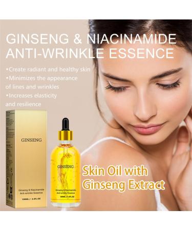  HADAVAKA Ginseng Face Serum Nourishing Hydration Softening Hydration Easily Absorbed Fresh Face Moisturising Essence Wrinkles & Reduce Fine Lines Hydrate & Moisturise For All Skins (2PCS) - Buy Online on GoSupps.com