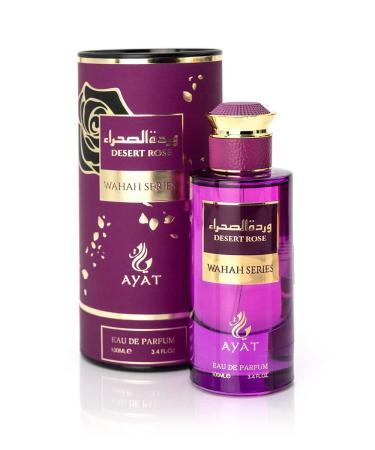Wahah Series 100ml - Discover the Scent of the Oriental With Our Oasis-Inspired Eau de Parfum Series - Made in Dubai For Men & Women Exotic Aroma of the Arabian Desert (Desert rose) - Buy Online on GoSupps.com