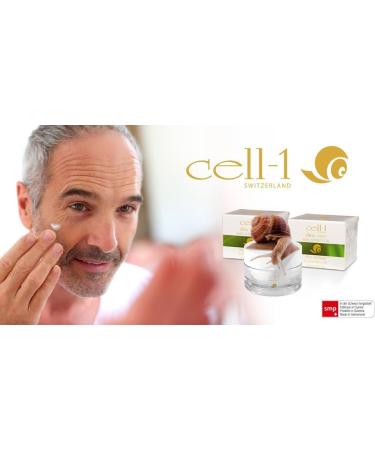 cell-1 Anti-wrinkle snail gel I Cream against acne scars healthy skin & age spots I regenerating & repairing snail cream I snail gel 50ml - Buy Online on GoSupps.com
