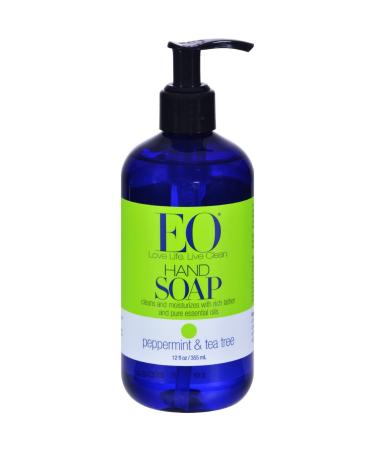 EO Products Lemon and Eucalyptus Hand Soap 12 Ounce - 6 per case.6
