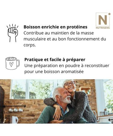 Boisson Cacao au Lait 7x30g - Enrichi en prot ines - Poudre reconstituer - Riche en acides amin s essentiels - Maintien masse musculaire Chocolat - Buy Online on GoSupps.com