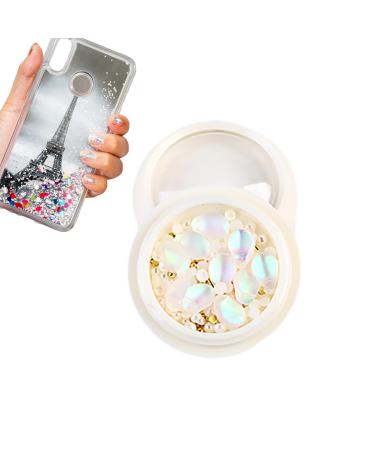 JMEDIC Rhinestones for Nails Nail Rhinestone Stones - Gems for Nails Nail Jewels Crystal Gemstones Nail Art Rhinestones Kit Manicure DIY Decoration Accessories