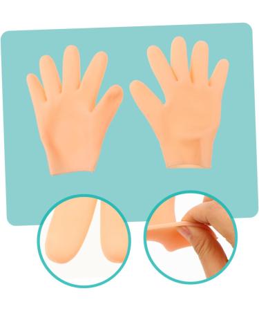 FRCOLOR 3 Pairs Moisturising Gloves Cosmetic Bag Gloves for Removing Dead Skin Exfoliating Glove Black Gloves Women's Gloves Anti-Tear - Buy Online on GoSupps.com