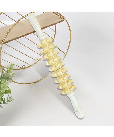 Quaeetyu Pressure Point Muscle Scooter - Trigger Point Roller 9 Balls for Pain Relief in Legs Back & Thighs | Optimal Massage Tool for Men & Women - Buy Online on GoSupps.com