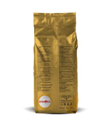Gimoka Gran Festa Whole Coffee Beans - 2 Kg (2x1 Kg) - Intensity 11 - Authentic Italian Coffee - International Shipping - Buy Online on GoSupps.com