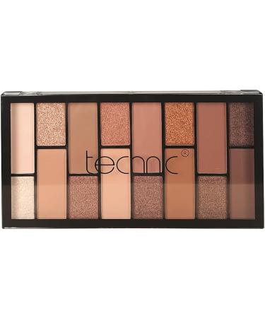 Technic Exposed Eyeshadow Palette - 16 Long Lasting Shades for Day or Night Looks - Browns, Bronzes & Neutrals - 29.6g - Buy Online on GoSupps.com
