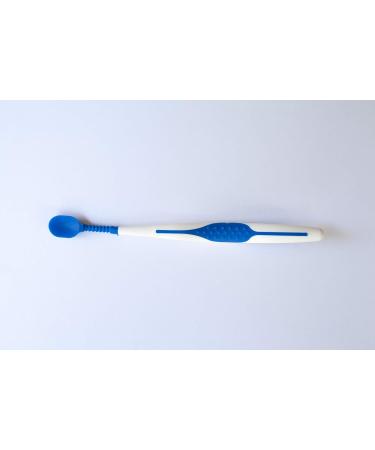 Mouth-Mate Small Oval Oral Hygiene Aid - Bendable Handle & Soft Tip Tooth Brushing Tool for Enhanced Comfort - Buy Internationally - Buy Online on GoSupps.com
