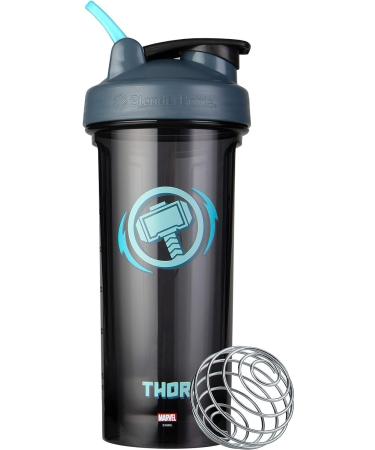 BlenderBottle Marvel Shaker Bottle Pro Series Perfect for Protein Shakes and Pre Workout - Thor Hammer - 28 Oz