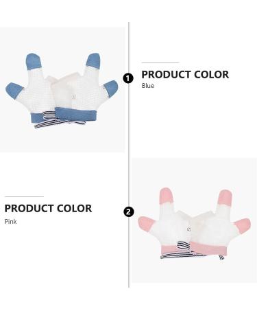 COHEALI Infant Mittens Tools Tools Tools Tools Infant Stop 2 Pairs No Scratch Thumb Protector Stop Thumb Sucking Gloves Anti-Scratch Infant Gloves Anti-Sucking Gloves Thumb Guard - Buy Online on GoSupps.com