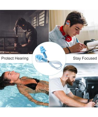 5 Pairs Reusable Super Soft Silicone Earplugs  Comfortable Ear Plugs That can Quickly Eliminate Noise  Suitable for Swimming  Sleeping  Snoring  Working  Studying  Loud Noise - Buy Online on GoSupps.com