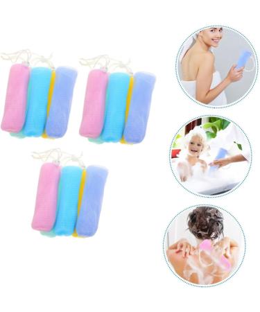 BIUDECO 15pcs Foaming Soap Soap Foaming Soap Exfoliating Foam Soap Pe Network 14.5x5cm As Shown - Buy Online on GoSupps.com