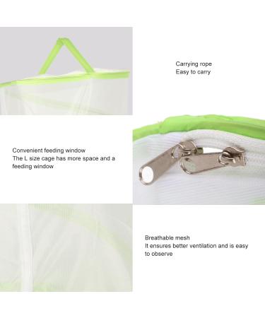 Mesh Cover Easy to Clean Large Zipper with Opening on the Top Collapsible Portable Cage for the Family (Narooteivo73m2t5p-11) - Buy Online on GoSupps.com