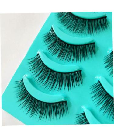 FRCOLOR Pink Business Card Holder 5 Pairs dramatic eyelashes magnetic eyelashes Thick False Eyelashes Cross False Eyelashes es False Lashes lashes natural false eyelashes extend fluffy 3d - Buy Online on GoSupps.com