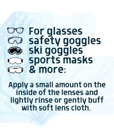 Stream2Sea Mask Defog 2 Fl Oz | Anti-Fog Coating for Glasses, Snorkel Masks, Ski Goggles & Sports Equipment - Buy Online on GoSupps.com