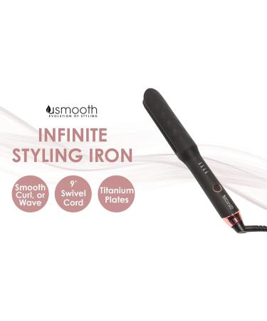 uSmooth Infinite Professional Styling Iron 2022 Model - Best International Shipping & Premium Hair Styling Tool - Buy Online on GoSupps.com