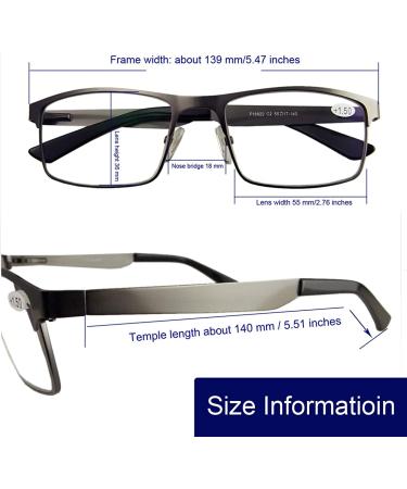 Circleperson Men Photochromic Light-sensible Reading Glasses | Sun Readers with Spring Hinges | UV Protection | Gold Frame | Lined Bifocals Top Plano 0 | 1.5x Magnification - Buy Online on GoSupps.com