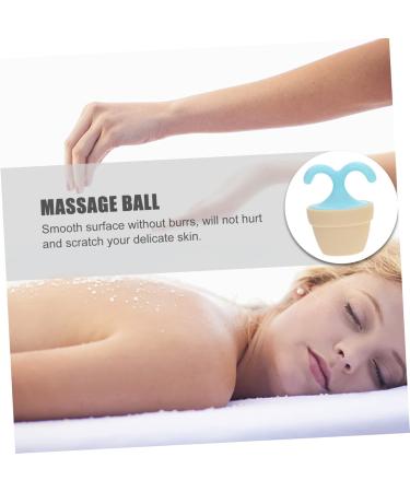 BCOATH Rollerball Massage Device - 2 Pack for Plantar Fasciitis & Hand Massage - Rustproof Steel Foot Roller & Akupressure Leg Massager - 6.5x5cm Blue - Buy Online on GoSupps.com