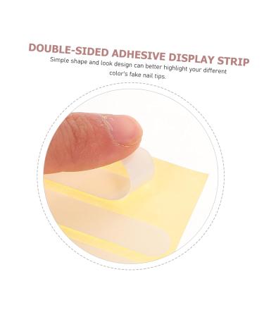 Healeved 4 Sheets Shear- Double-sided Adhesive Tape Tapes for Nail Transparent Tape Nail Displaying Tape Nail Display Stands Tape for Nails Carpet Tape Red Double Sided Nail Supplies - Buy Online on GoSupps.com