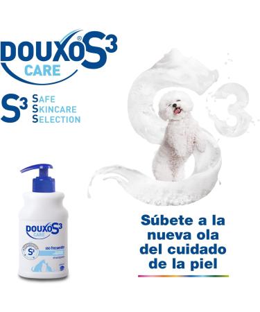 DOUXO S3 Care Shampoo for Dogs and Cats - Hygiene - Frequent Use - Softens and Protects - Hypoallergenic Fragrance - 200ml - Buy Online on GoSupps.com