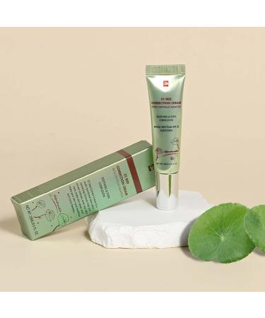 EONFAVE CC Cream Red Correct CC cream against redness with Centella Asiatica Korean Make Up Fondation with SPF 25 Full Cover Concealer with soothing effect for naturally even skin types - Buy Online on GoSupps.com