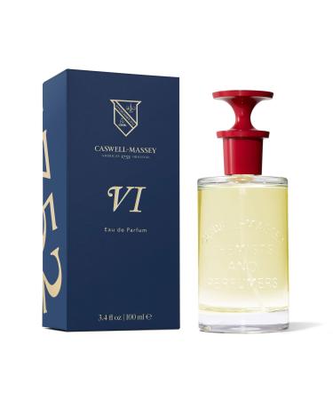Caswell-Massey Number Six Eau de Parfum Citrus Woody Lavender Cologne for Men Full Size 3.4 Fl Oz Number Six 3.4 Fl Oz (Pack of 1)