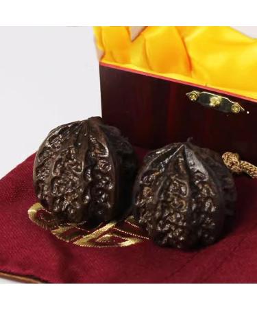 Unbit Ballstretch Magnetic Stress Ball - Walnut Hand Massage Fitness Ball for Stress Relief & Hand Exercises | Gift Box Included - Color: D Size: Poison Box - Buy Online on GoSupps.com