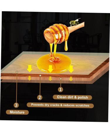 VOSAREA 4pc Beeswax Furniture Care Set - Natural Wood Polishing & Maintenance Wax for Long-lasting Shine - Buy Online on GoSupps.com