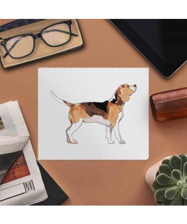 2 x Beagle Dog Microfiber Cleaning Cloths - Ultra Absorbent & Durable | Perfect for Pet Lovers | International Shipping - Buy Online on GoSupps.com