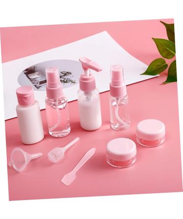FRCOLOR Loose Powder Container plastic cream creme storage box Travel Cosmetic Jar medium Pink - Buy Online on GoSupps.com