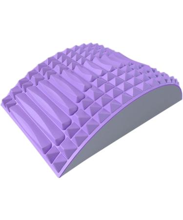 Generic Portable Lumbar Support Device for Muscle Relaxation And Posture Correction Purple - Buy Online on GoSupps.com